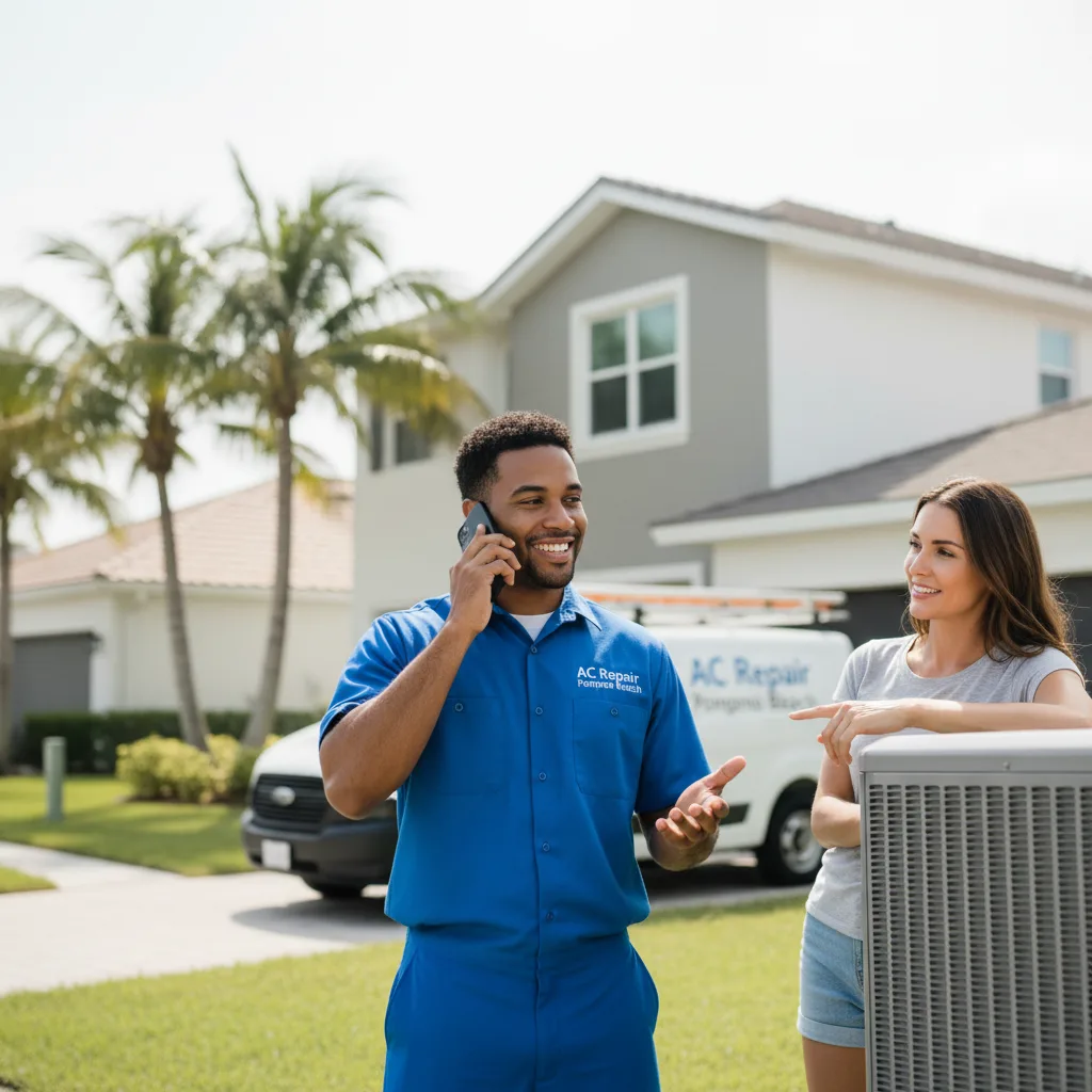 AC Repair Pompano Beach customer support in North Charleston